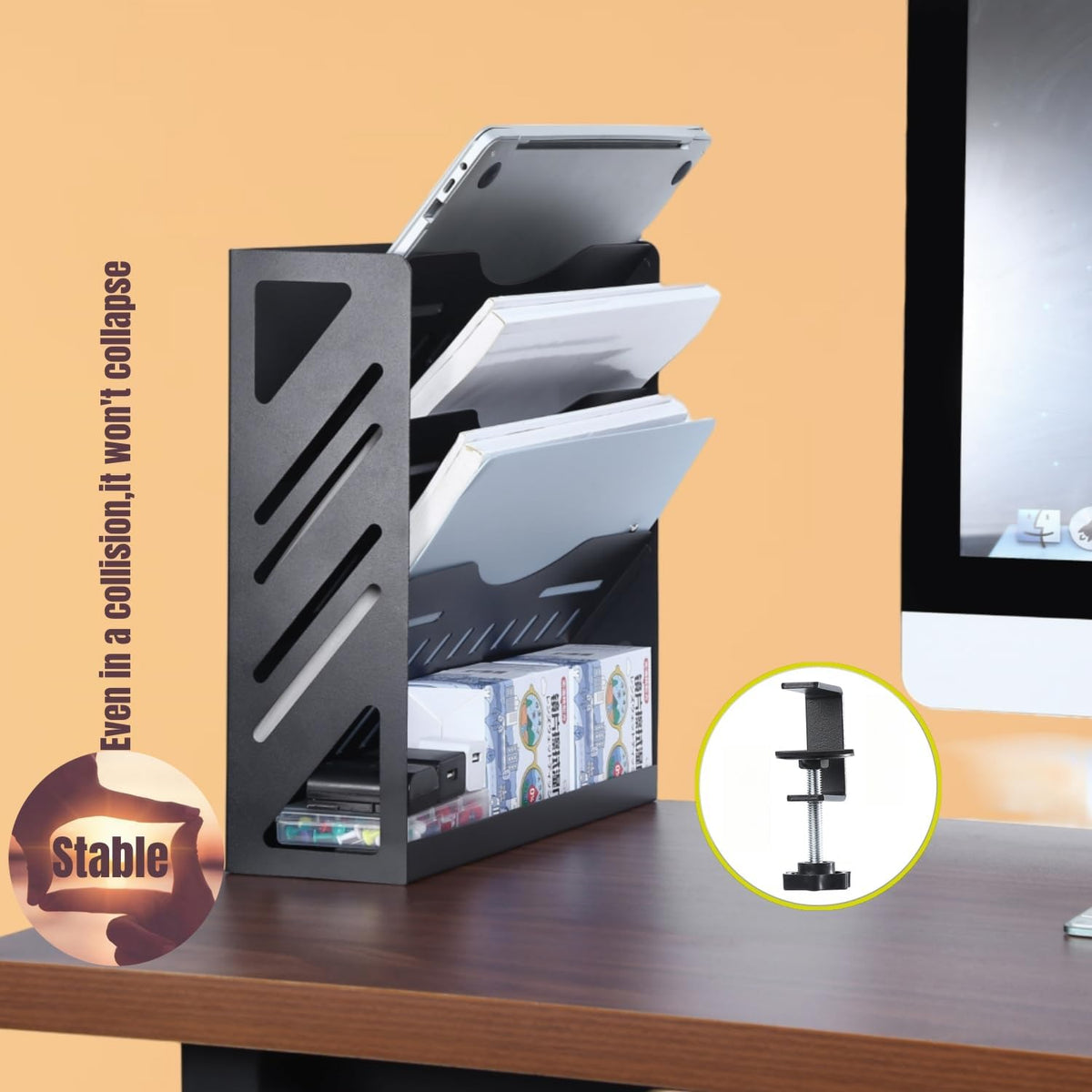 CanKing Metal File Organizer 4-Tier