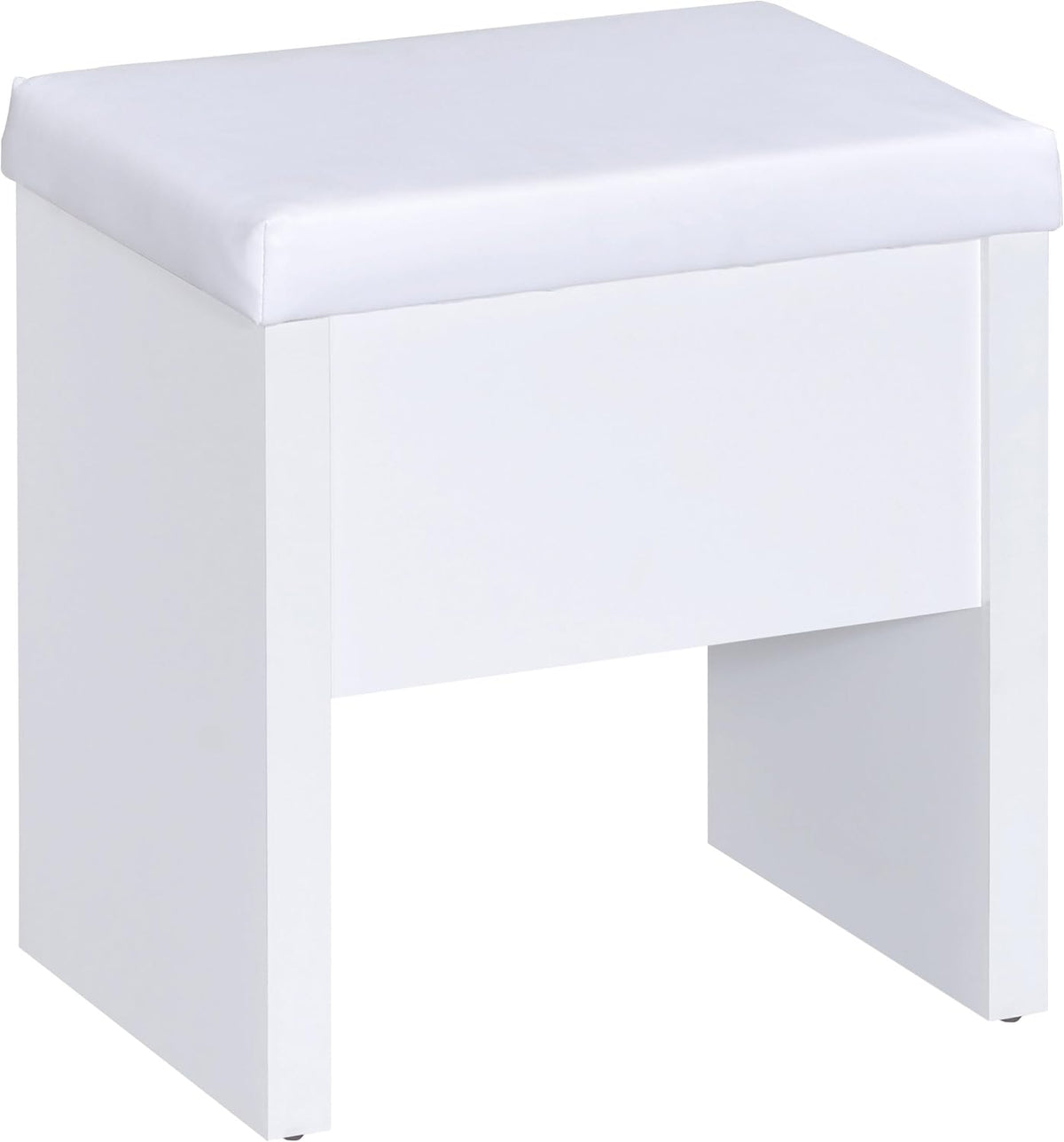 Coaster Harvey Rectangular 1-Drawer Vanity Table Set, White 300290