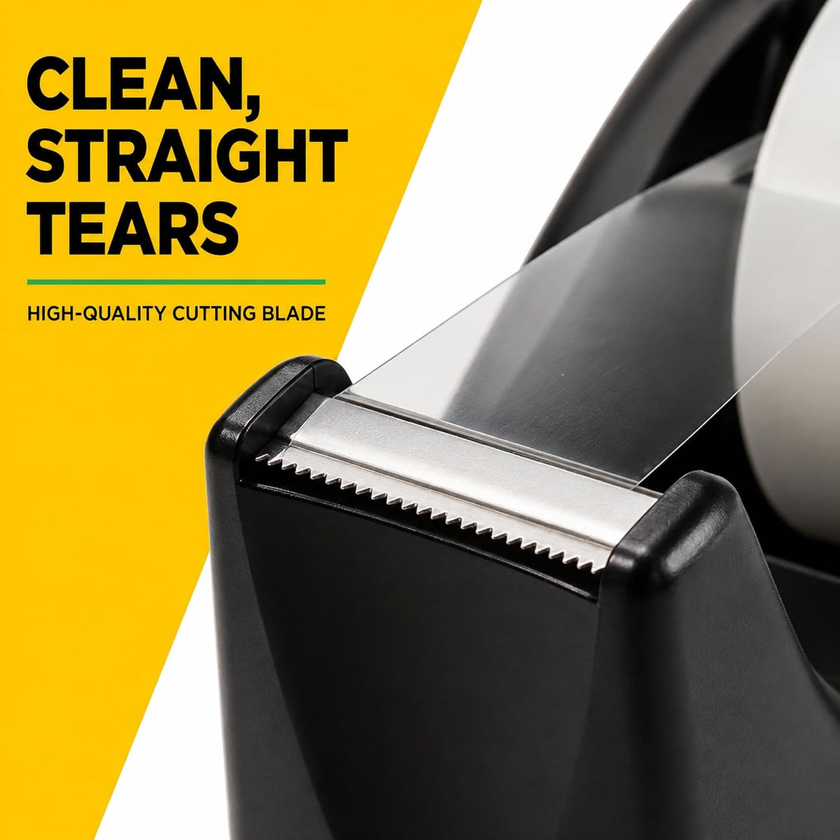 Scotch Desktop Tape Dispenser, Black, 12 Pack, Weighted Non-Skid Base