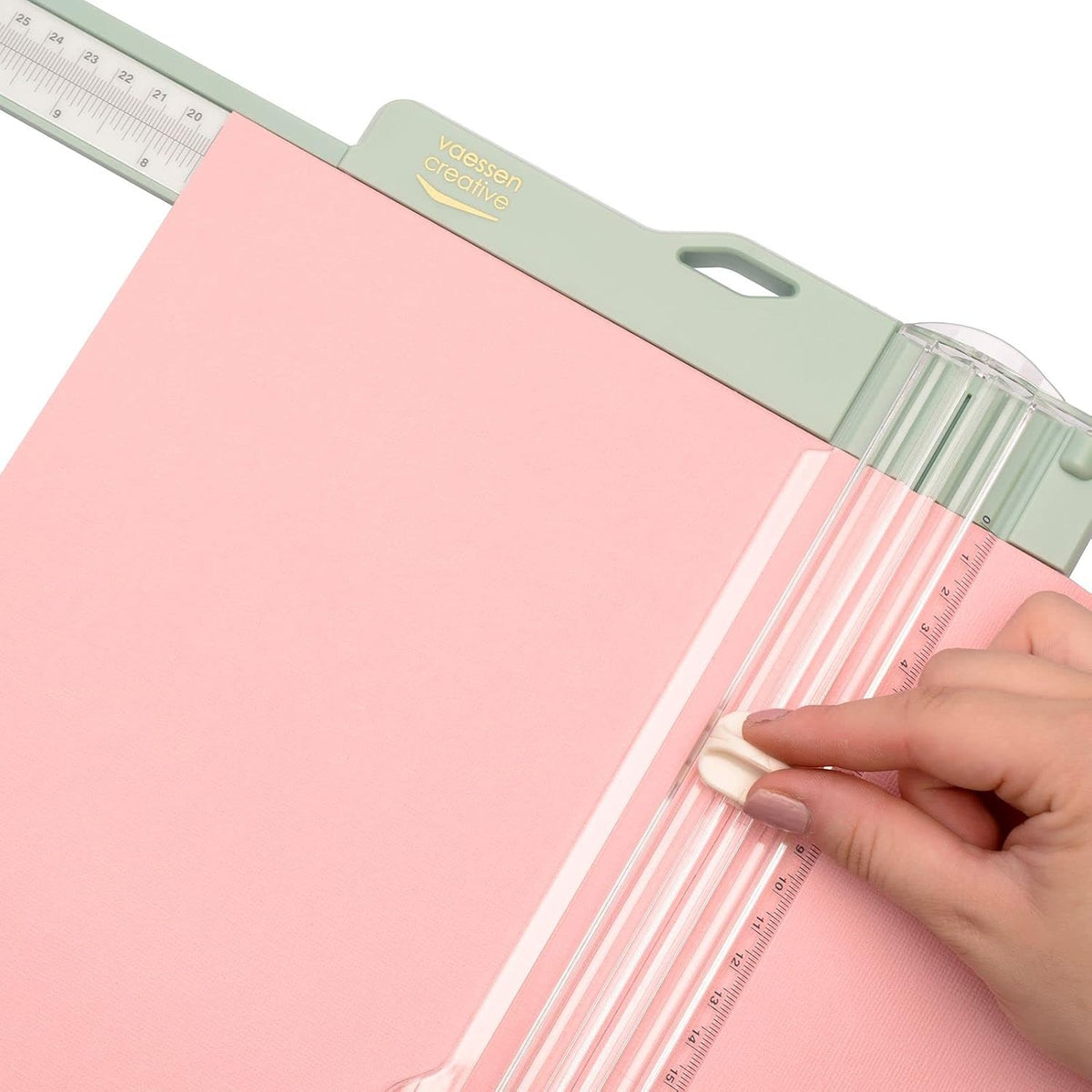 Vaessen Creative Trimmer and Scoring Board 6" for Scrapbooking, Cardmaki...