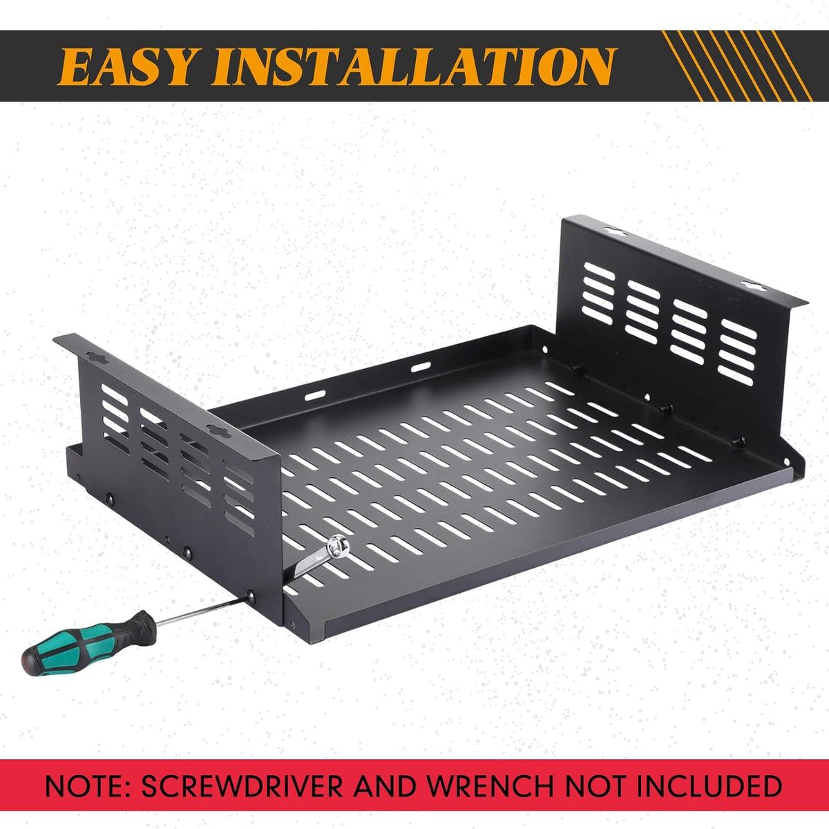 Under Desk Computer Mount for Small Form Factor SFF Computers and Pcs, Using ...