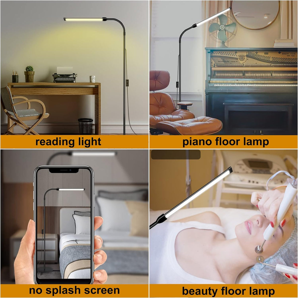 18W Tattoo Lamp 3000K-6000K Colors and Dimmable, Lash Light Makeup Light with...