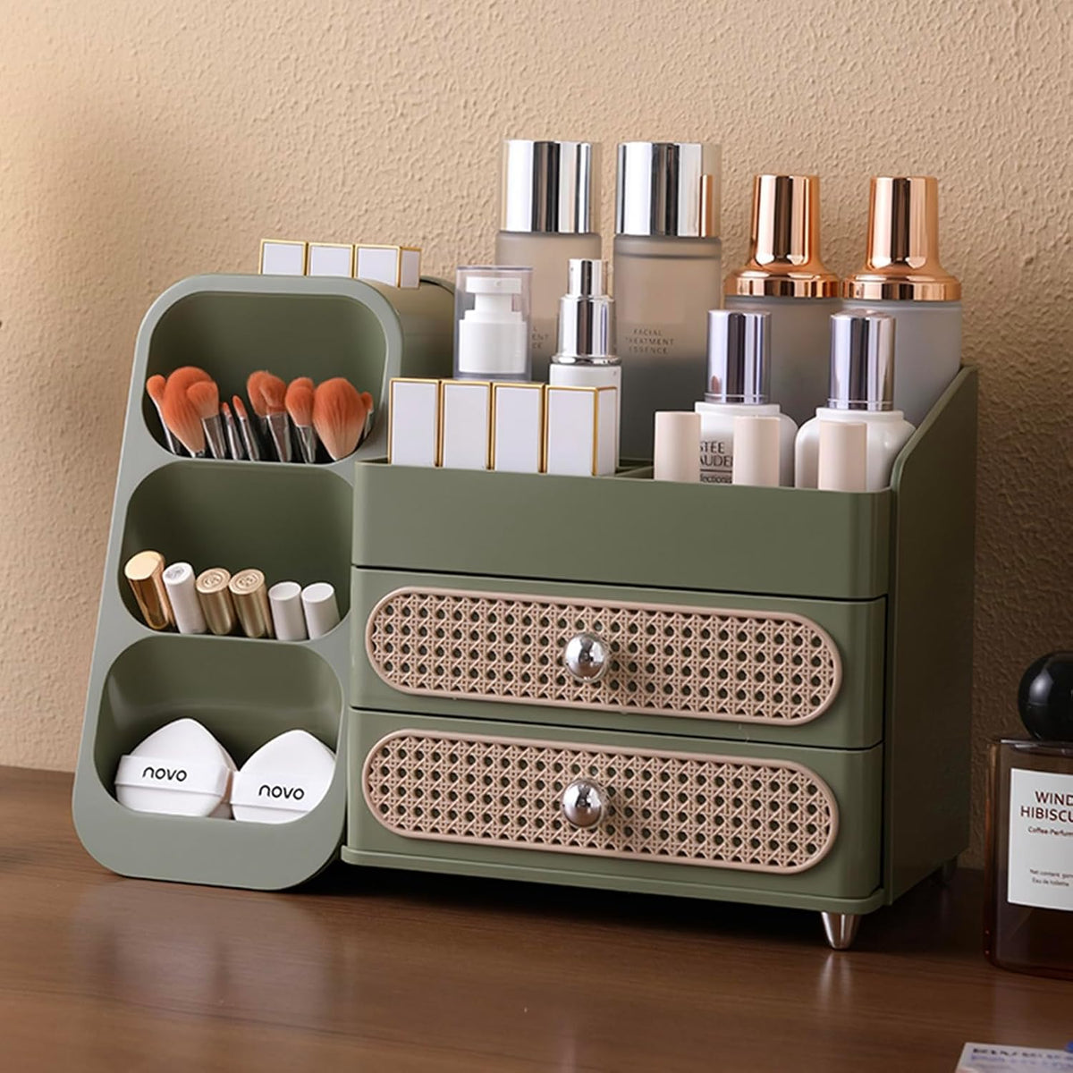 Aveniee Makeup Organizer with Drawers for Vanity, Big Cosmetic Perfume Makeup...