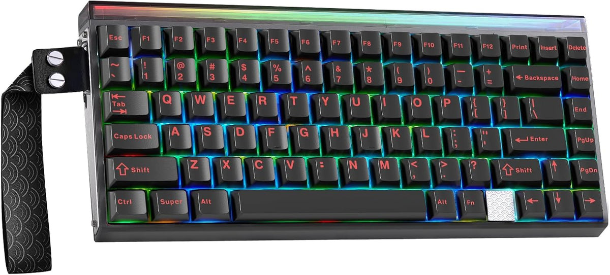 Aula 75 HE Wireless Gaming Keyboard,Black Mechanical Keyboard w/8K Receiver