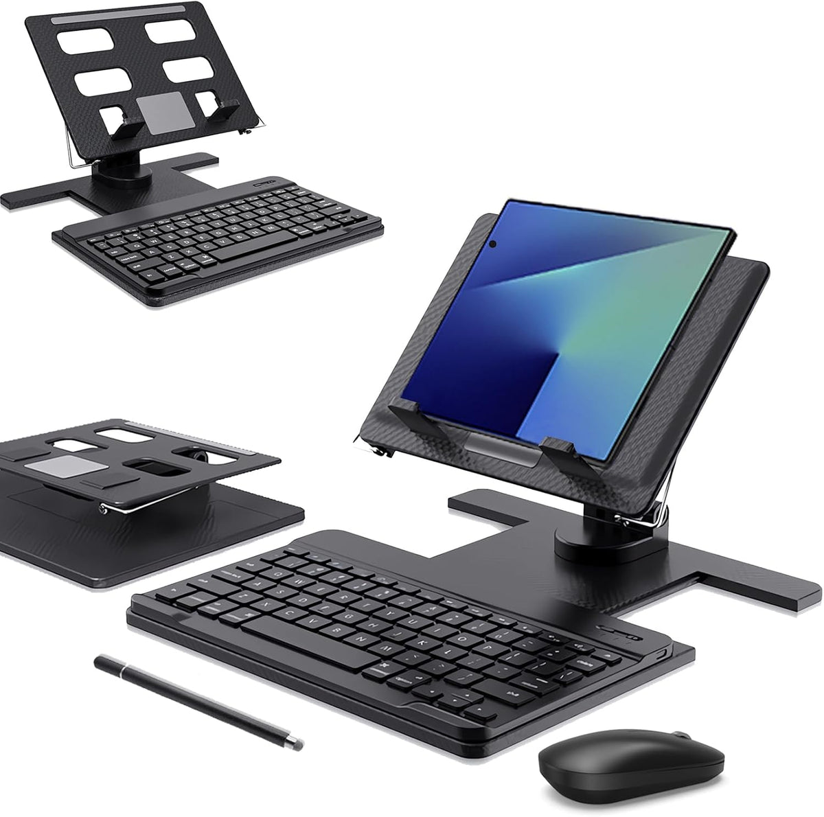 Desk Stand & Bluetooth Keyboard for Galaxy Z Fold 8 Ultra/Z Fold 8/7/6/5