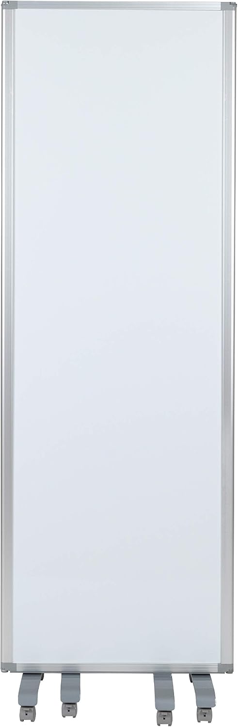Flash Furniture 24 Inch Wide Acrylic Mobile Partition