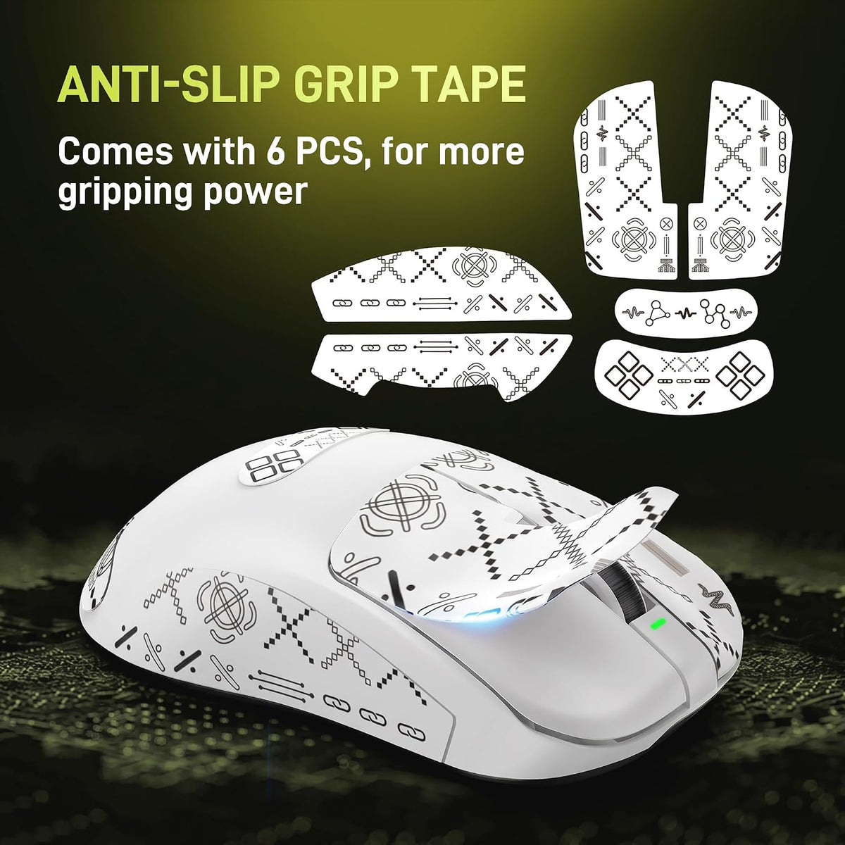 VGN Dragonfly F1 MOBA Wireless Gaming Mouse, 55g Ultralight, PAW3395 26K DPI ...