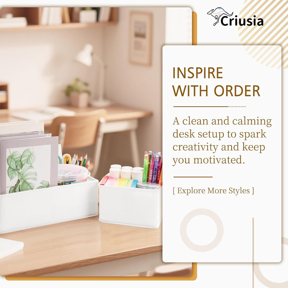 Criusia 26 Pack Drawer Organizer for Clothes, Foldable Dresser Dividers with ...