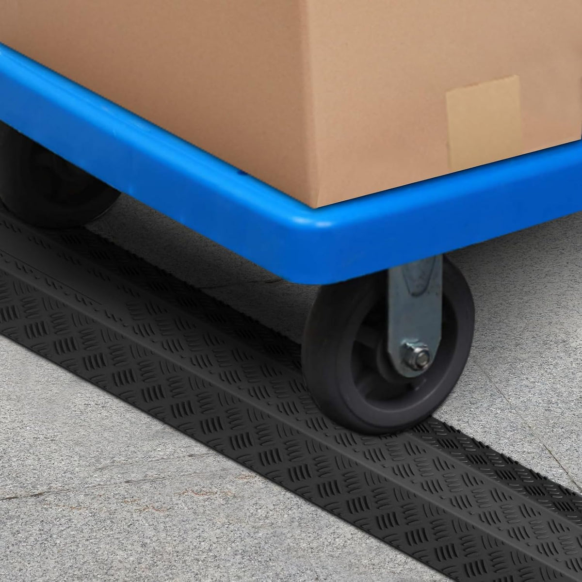 VEVOR 3 PCs Drop Over Cable Cover Ramp, 2,000 lbs/axle Load Capacity, Heavy D...