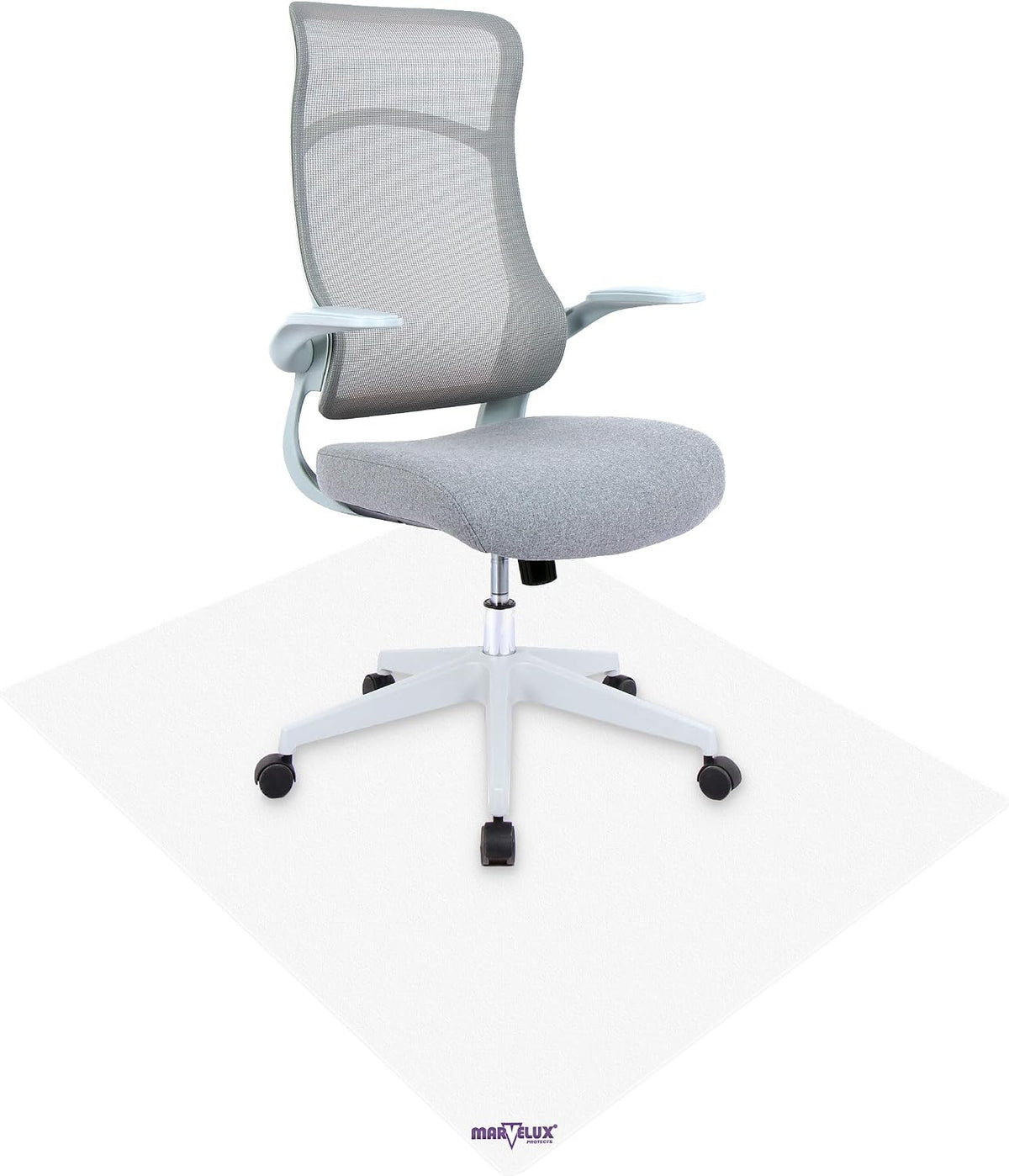 Marvelux Extra Thick Polycarbonate Chair Mat for Plush Pile Carpet 46”x60”