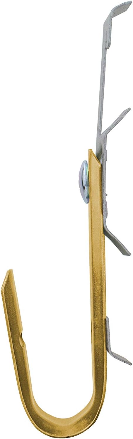 3/4" Heavy Duty Metal Batwing J-Hook Cable & Wire Support Hangers wi...