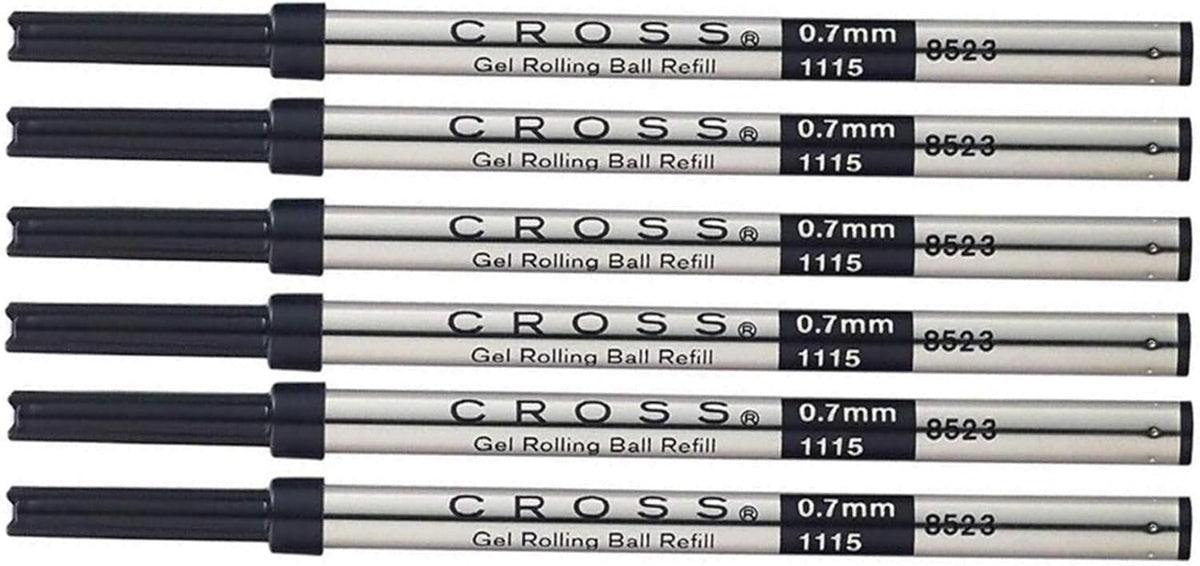Cross Rollerball Refills for Selectip Rollerball Pens 6ct/pk (New Version)
