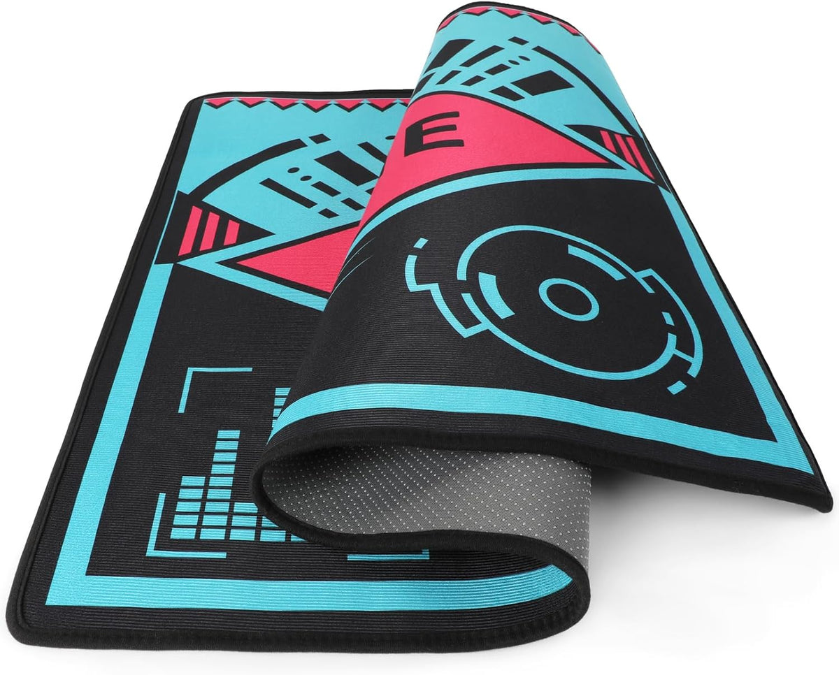 Non-Slip Floor Chair Mat for Hatsune Miku Inspired Design, 35" × 47"