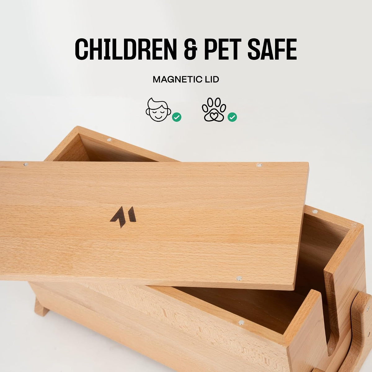 COREMINDED Extra Large Cable Management Box, Wood Cord Hider Box & Organi...