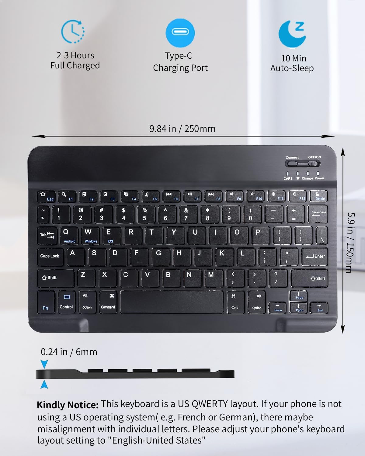 Desk Stand & Bluetooth Keyboard for Galaxy Z Fold 8 Ultra/Z Fold 8/7/6/5