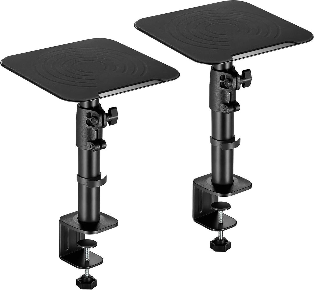 RICOO LH069-C Universal Speaker Table Mount, Speaker Stand, Table Clamp, Spea...