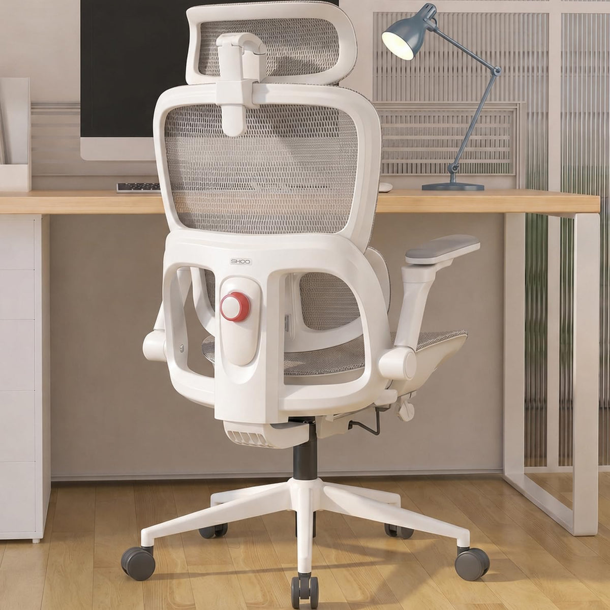SIHOO B300 Pro Ergonomic Office Chair Without Footrest, 4D Lumbar Support