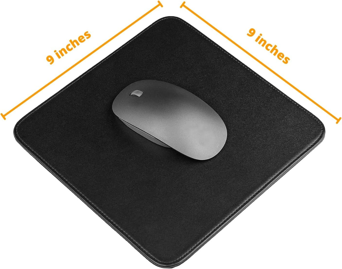 Castle Moat Mouse Pad Durable Genuine Leather, Easy to Clean Computer Mouse P...