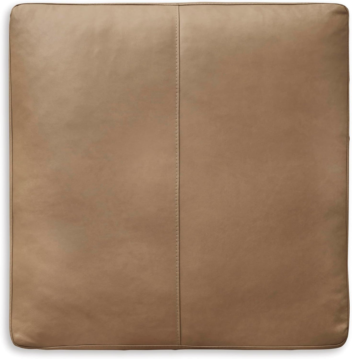 Signature Design by Ashley Bandon Oversized Accent Ottoman, Square Top Grain ...