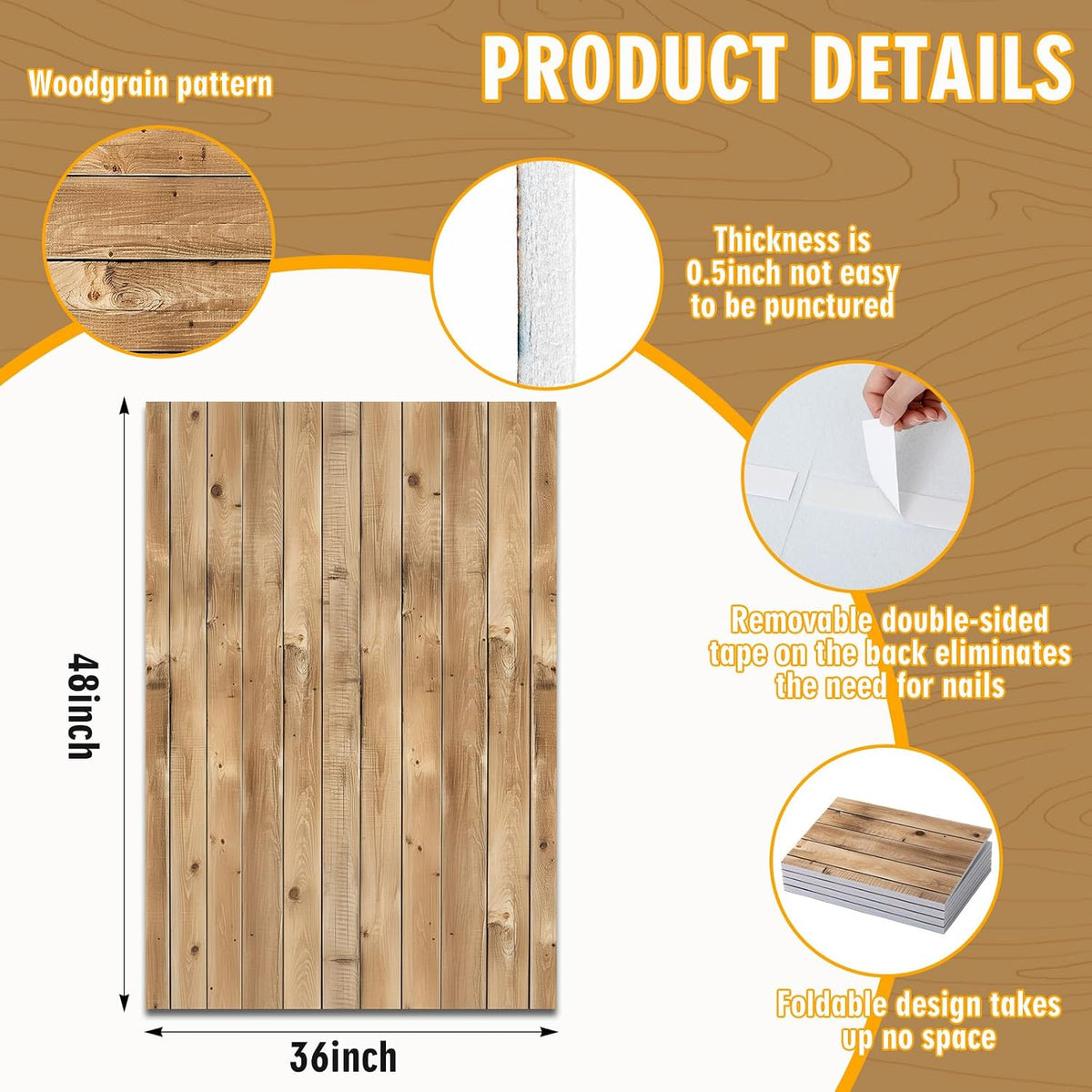 Hahafelt Felt Dart Board Wall Protectors, Cork Backboard Alternative