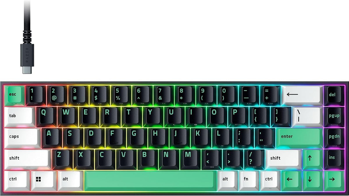 Razer Reclusa X Mini 65% Hot-Swappable Mechanical Gaming Keyboard