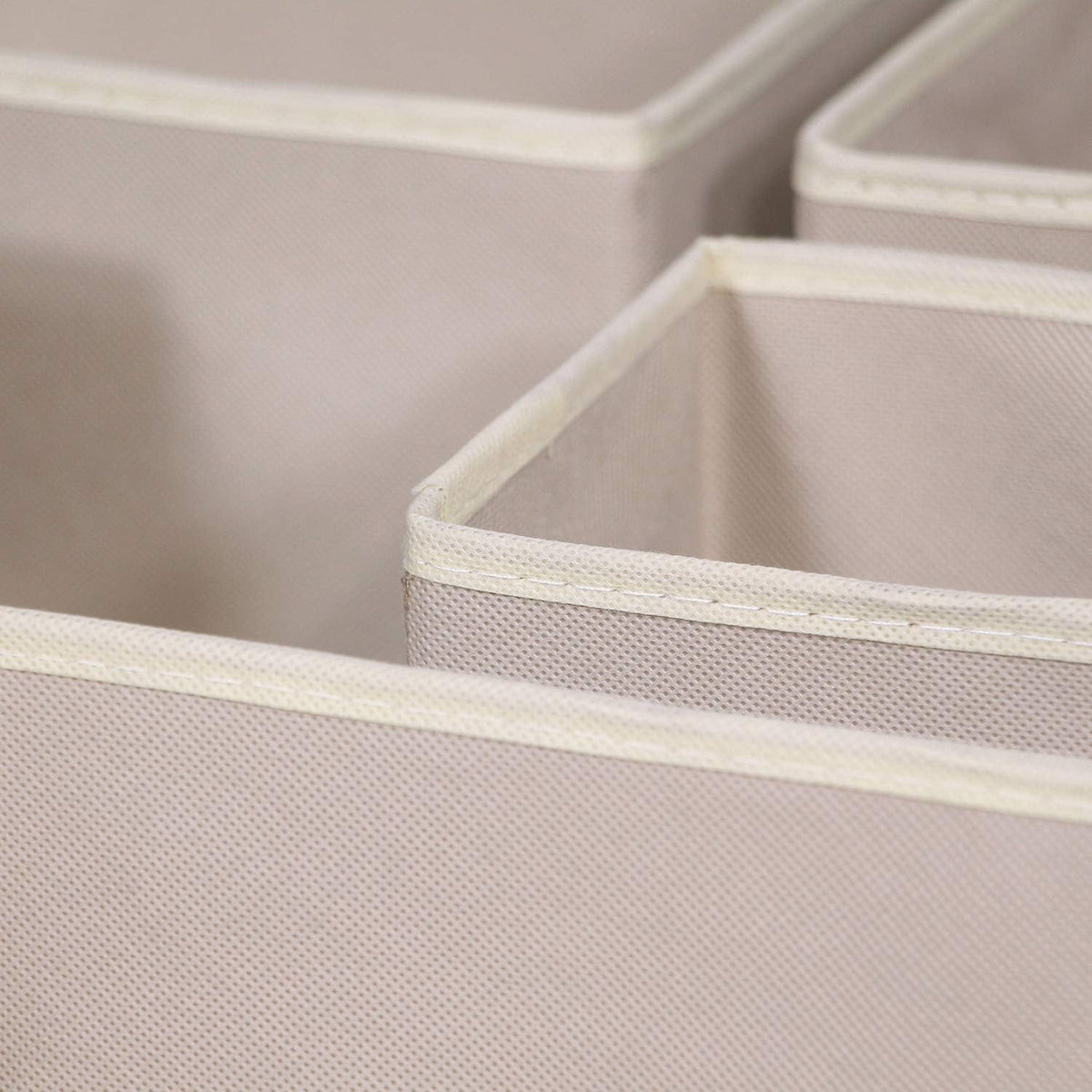 DIOMMELL 9 Pack Foldable Cloth Storage Box Closet Dresser Drawer Organizer Fa...