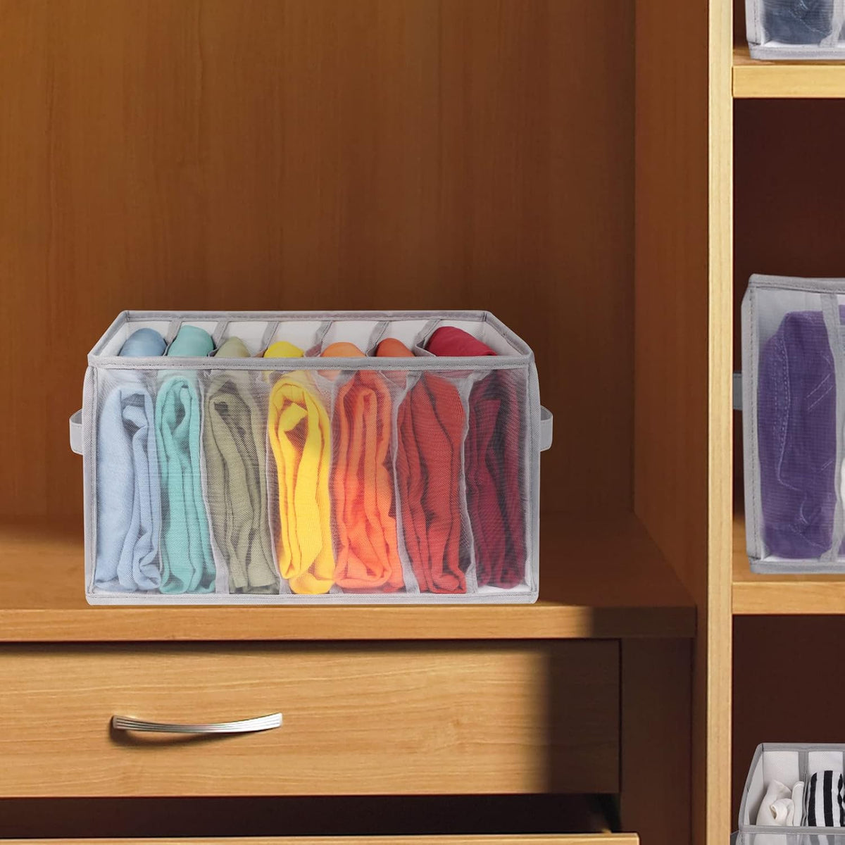 Univivi Closet Clothes Organizers Wardrobe Clothes Organizer Sweaters Organiz...