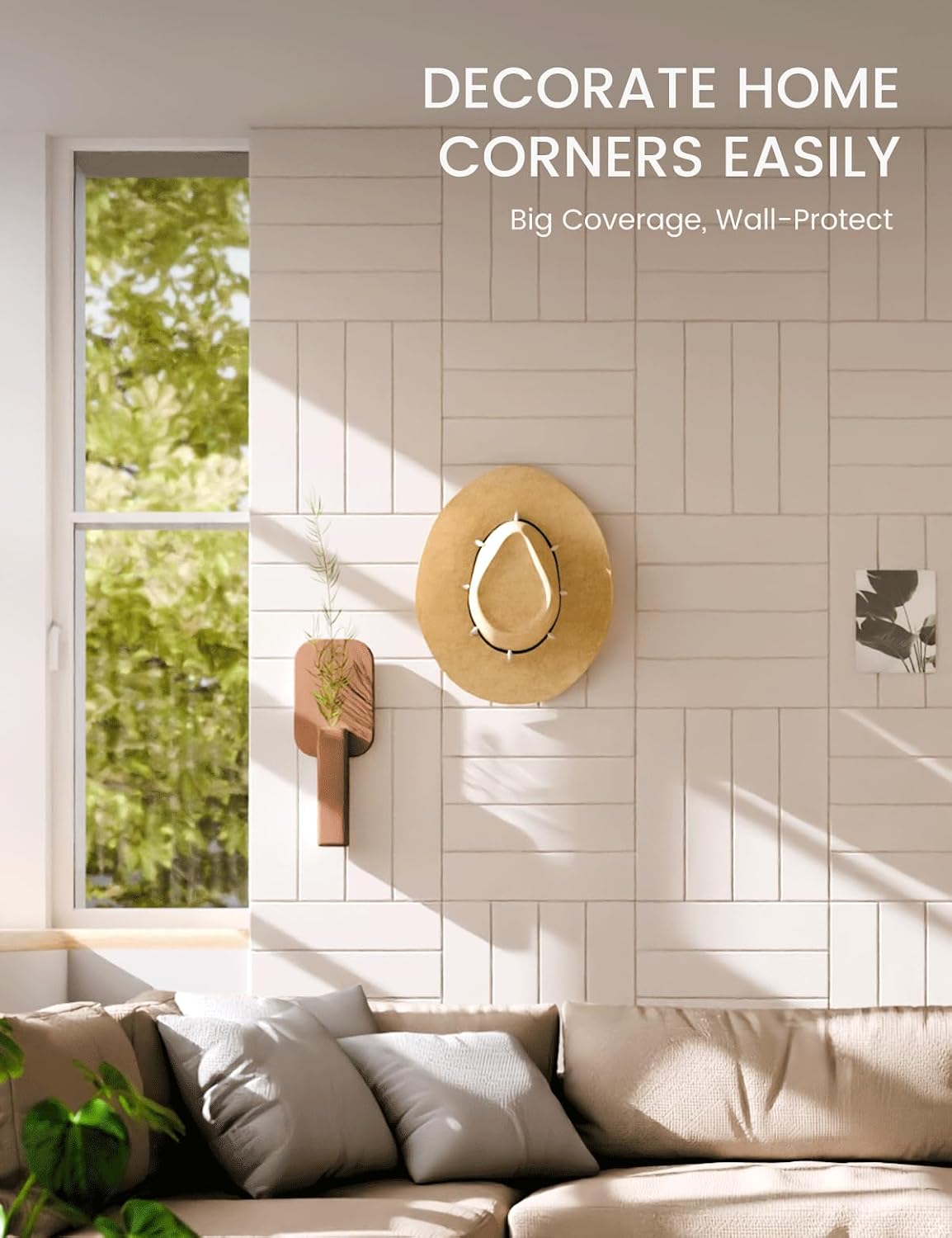 Fluxynara Felt Bulletin Board & Cork Board Alternative 48'' x 36&...