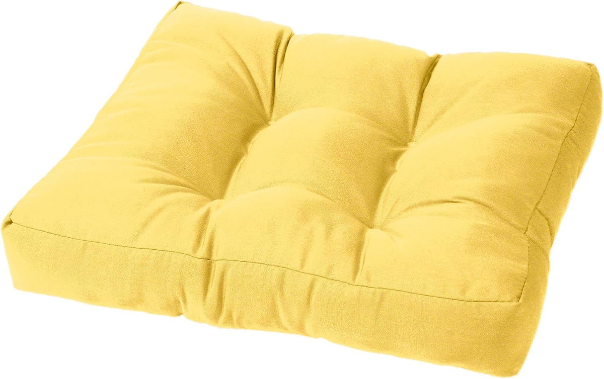 Cushion Source Tufted Ottoman Cushions, 24" X 20" X 4" Indoor ...