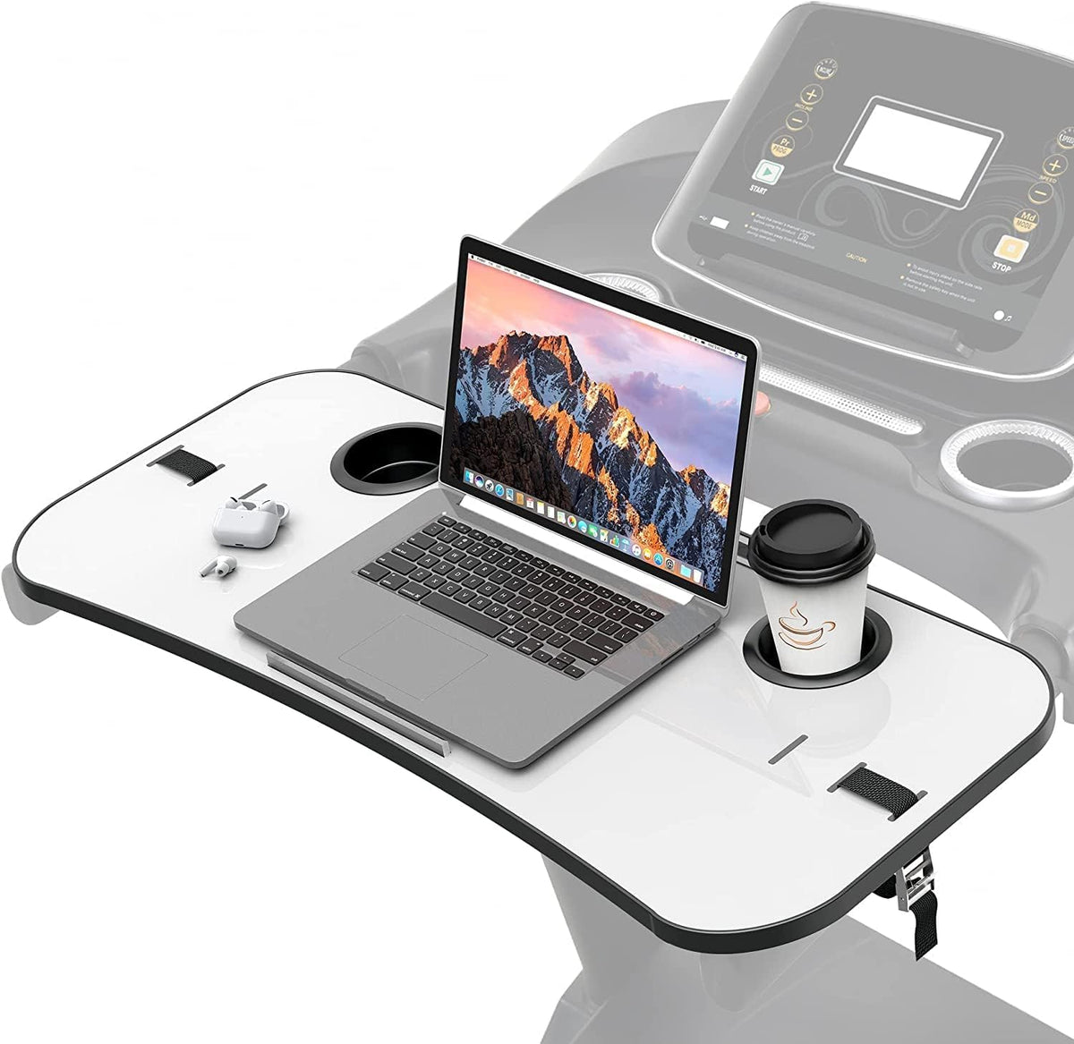 Treadmill Desk Attachment 36 Inches Tread Tray Workstation, Laptop Stand Hold...