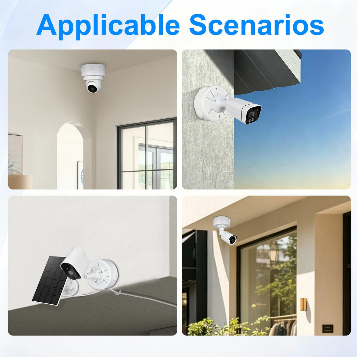 2026 New Security Camera Junction Box, Wall/Ceiling Mount for Indoor/Outdoor ...