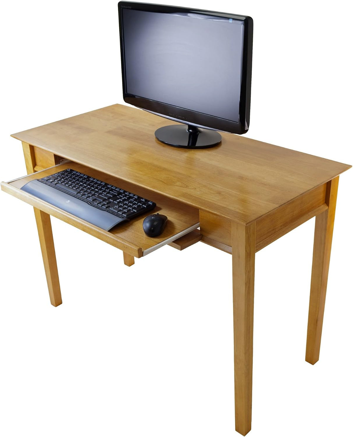 Winsome Wood Studio Home Office, Honey