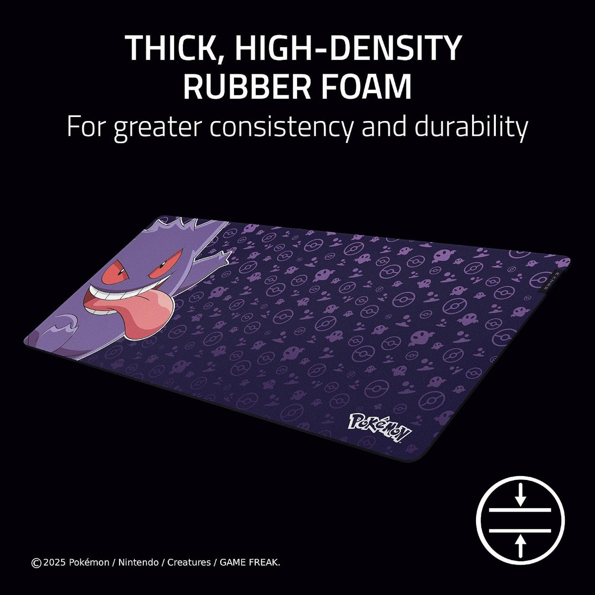 Razer Gigantus V2 XXL Gaming Mouse Pad, Gengar Edition