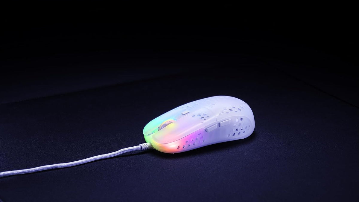 Xtrfy MZ1, Ultra-Light Wired Gaming Mouse, Cutting-Edge Pixart 3389 Sensor, U...