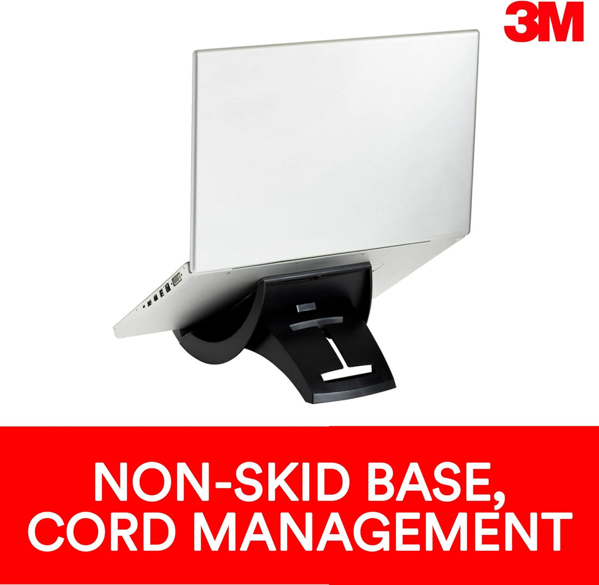 3M Vertical Notebook Computer Riser With Cable Management, 9" X 12"...