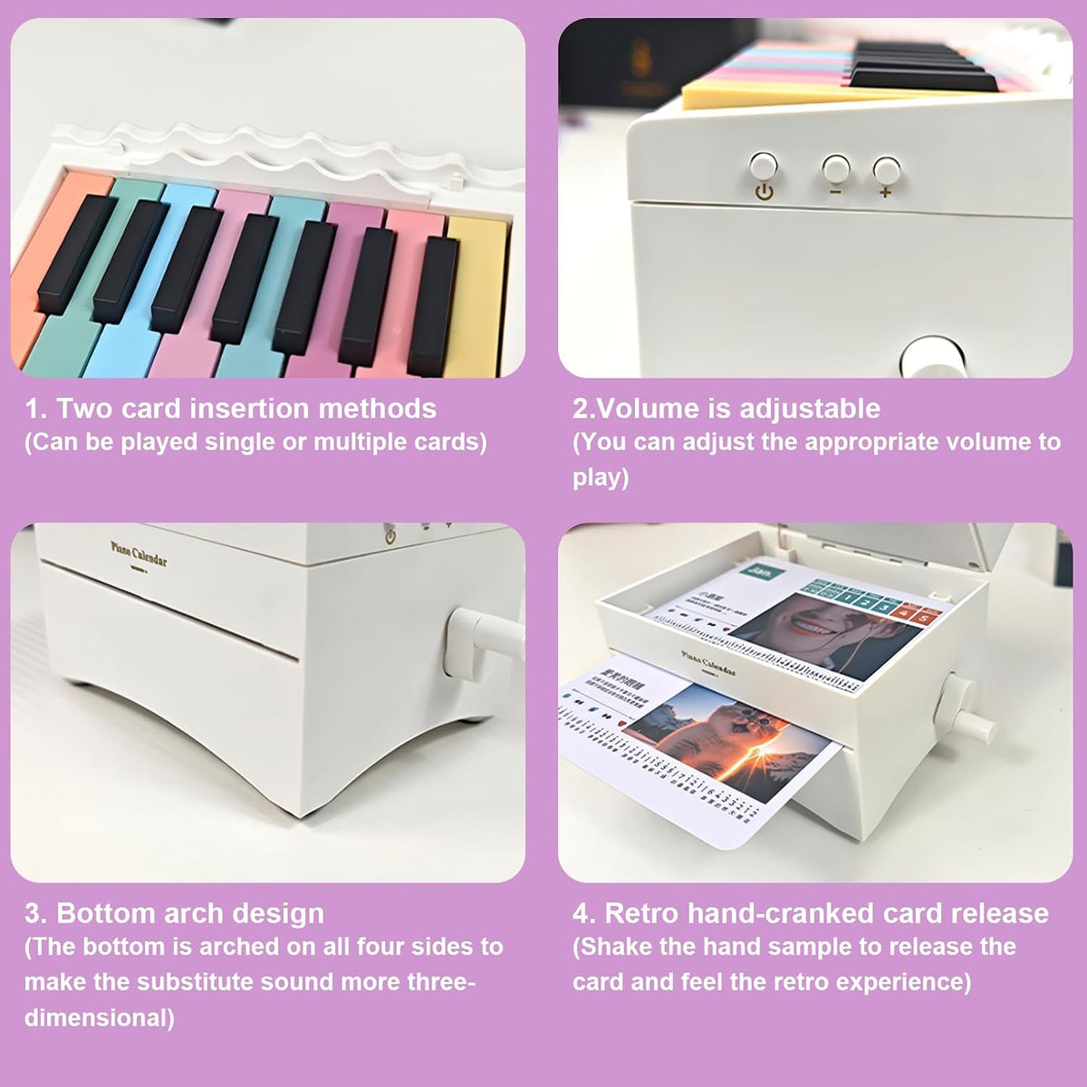 Piano Calendar 2027, Playable Piano Desk Calendar 2027, Swift Mini-Piano Cale...