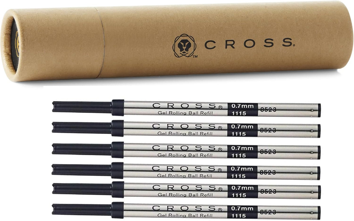 Cross Rollerball Refills for Selectip Rollerball Pens 6ct/pk (New Version)