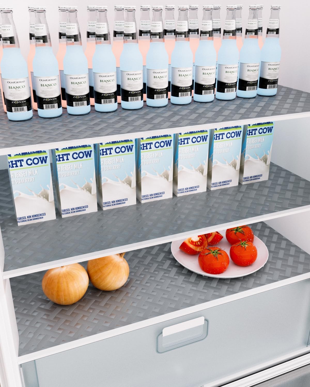 GTJ Shelf and Drawer Liner for Kitchen Cabinet Non-Adhesive Non Slip