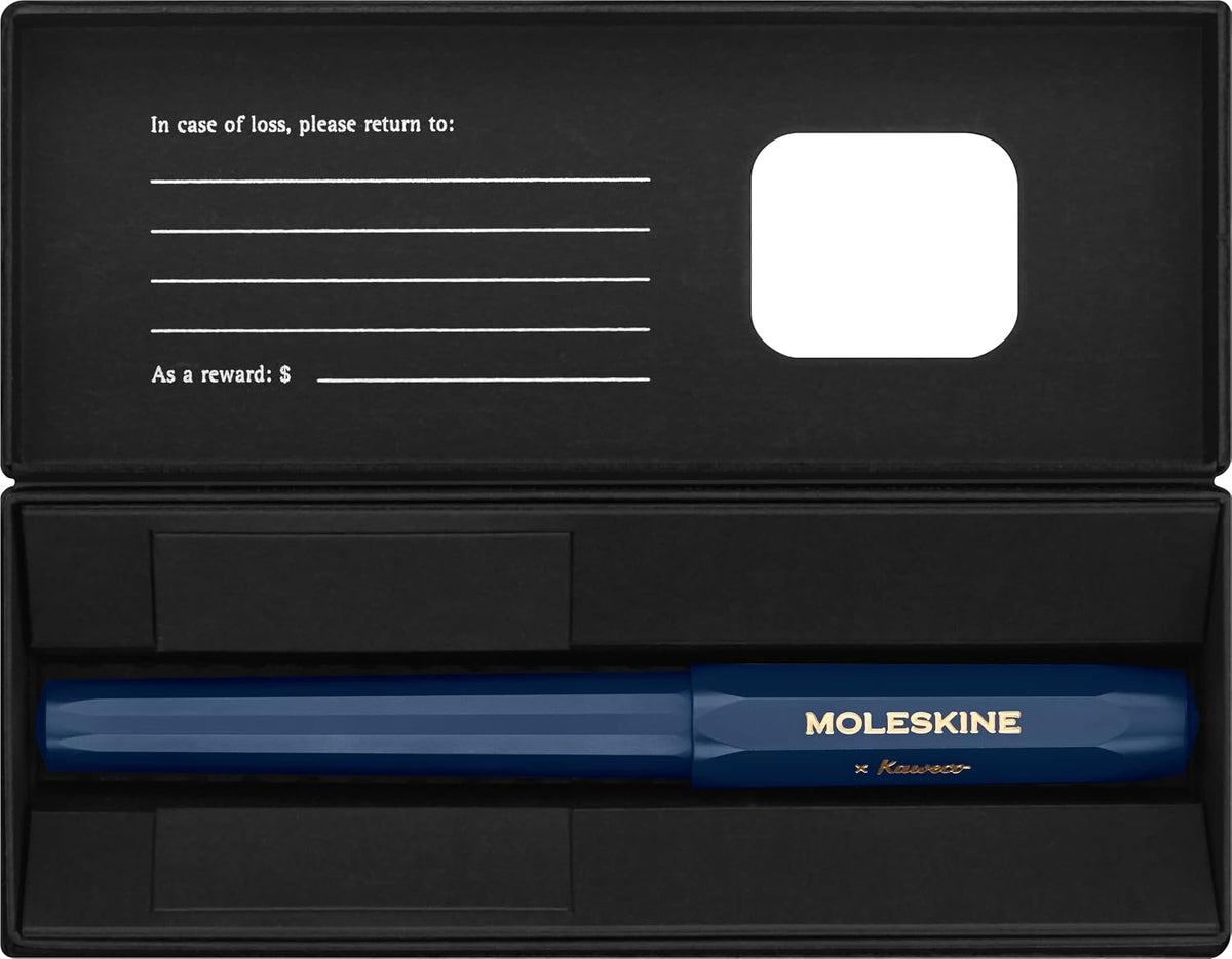 Moleskine x Kaweco, Ballpen, 1.0mm Point, Blue with Blue Ink