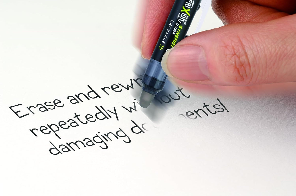 PILOT FriXion Synergy Retractable Clicker Erasable Gel Ink Pens, 0.5mm Extra ...