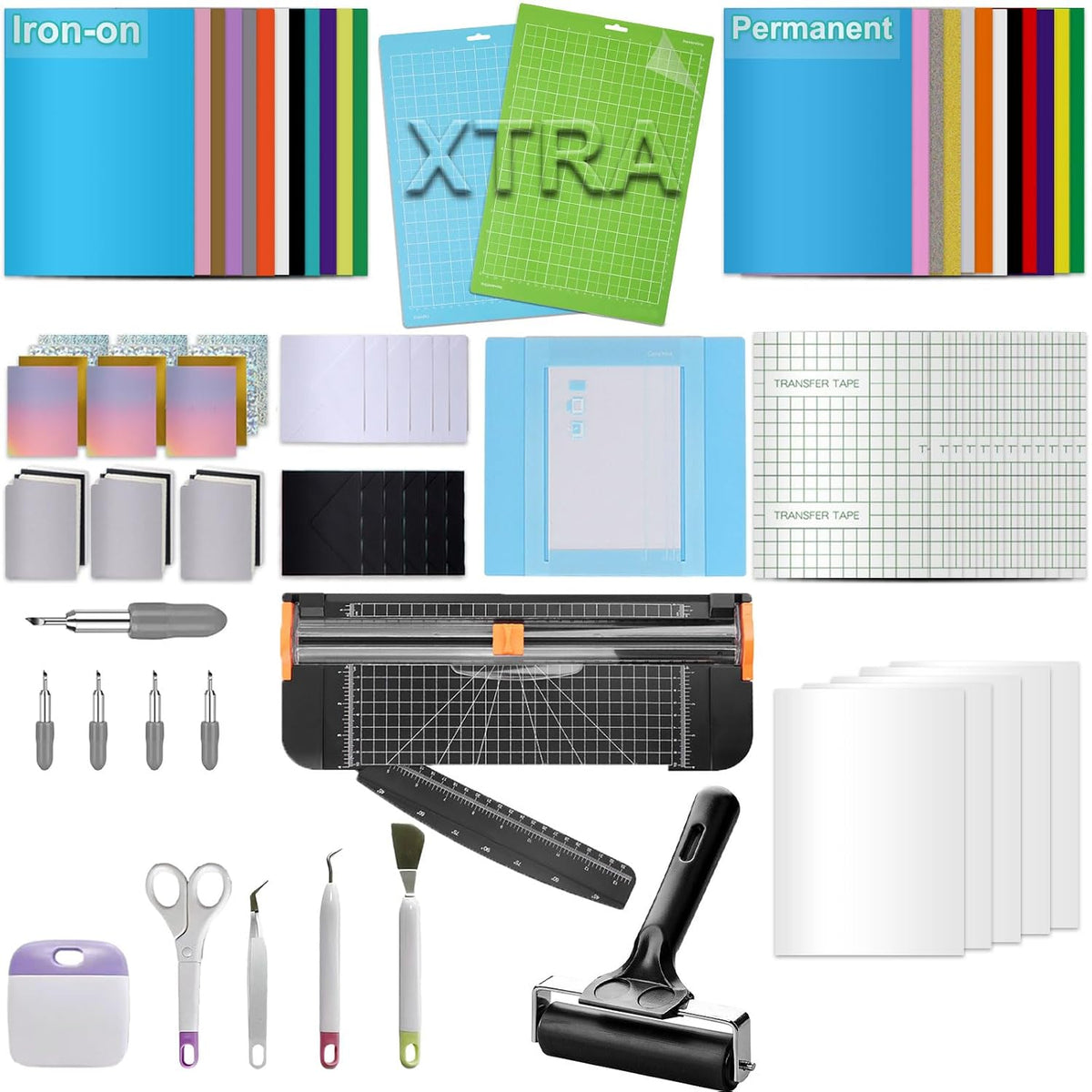LOPASA Full Craft Starter Kit Compatible with Cricut Joy Xtra