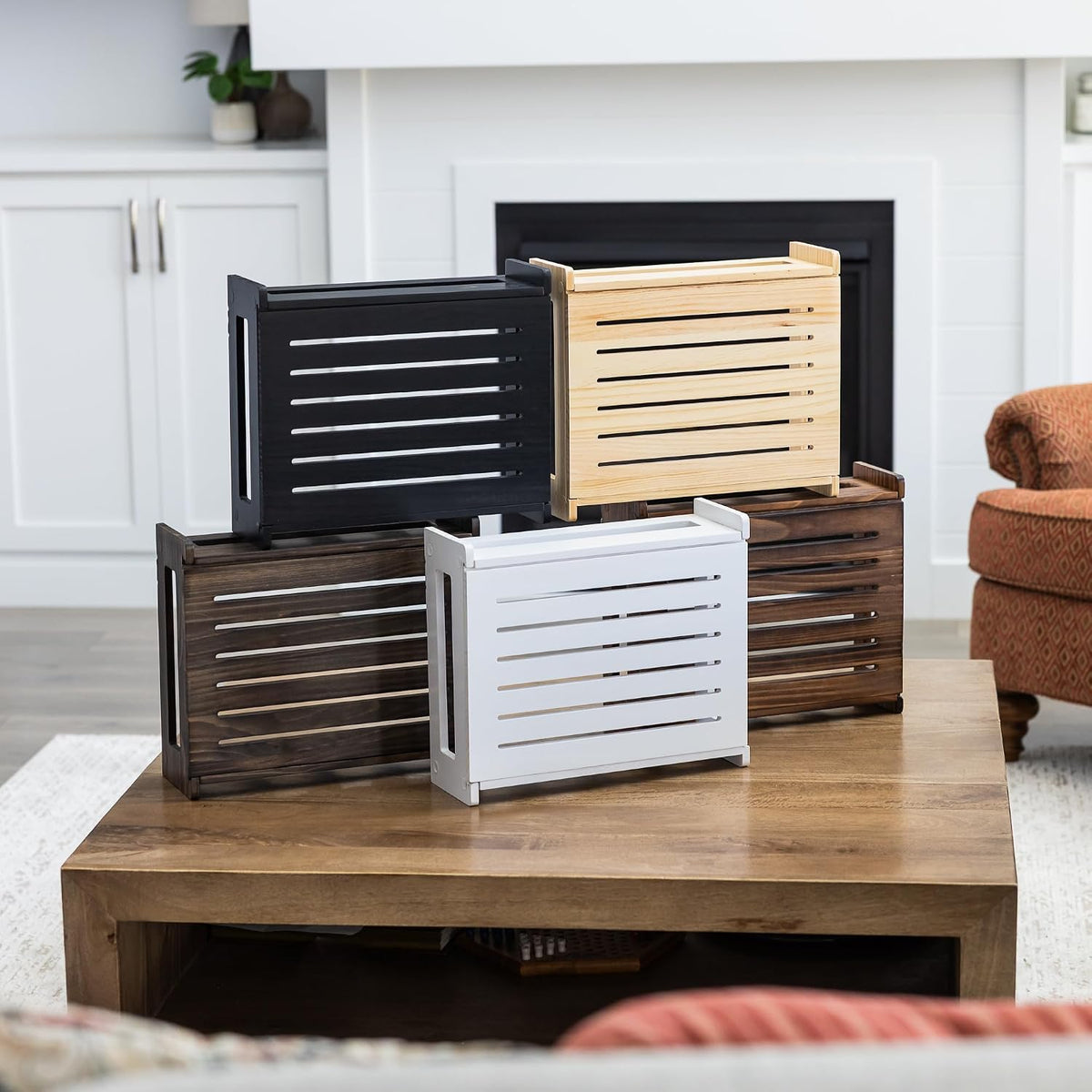WiFi Router Storage Cabinet Router Box Hider WiFi Box Hider Shelf Cover