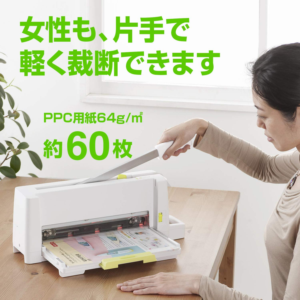 Plus PK-213 26-366 Cutting Machine, 17.9 x 4.7 x 7.5 inches (455 x 120 x 190 ...