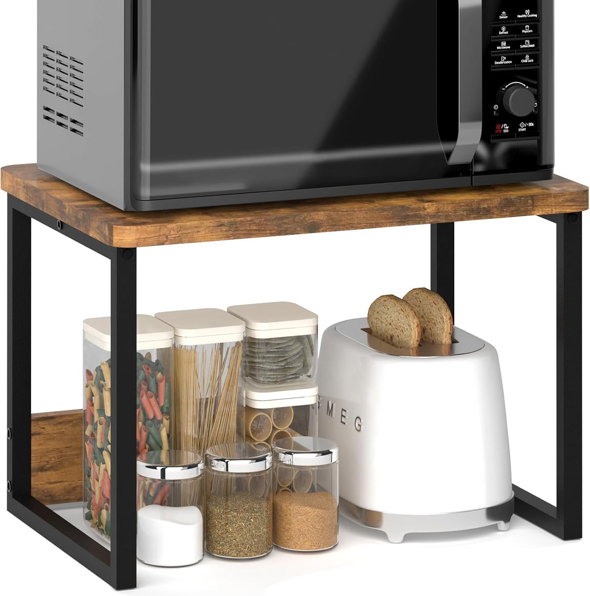 MARTY Countertop Organizer,17.1"x12.4", Cabinet Organizer Microwave...