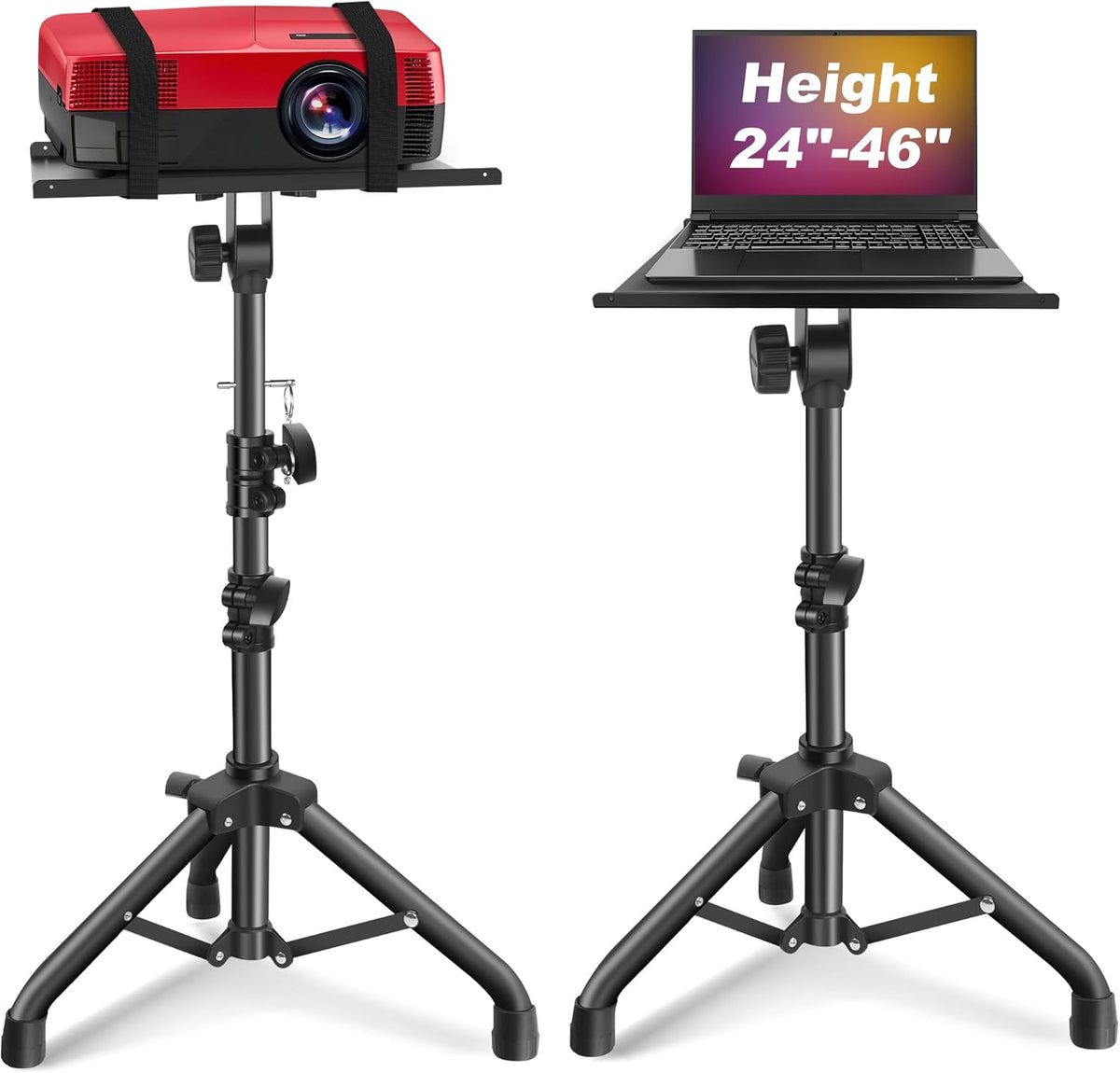 Ramzi Projector Stand,Projector Laptop Stand Tripod Laptop Tripod Stand