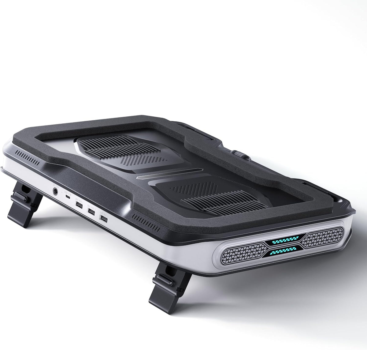 llano V11 Pro Laptop Cooling Pad, Gaming Laptop Cooler RGB Laptop Fan
