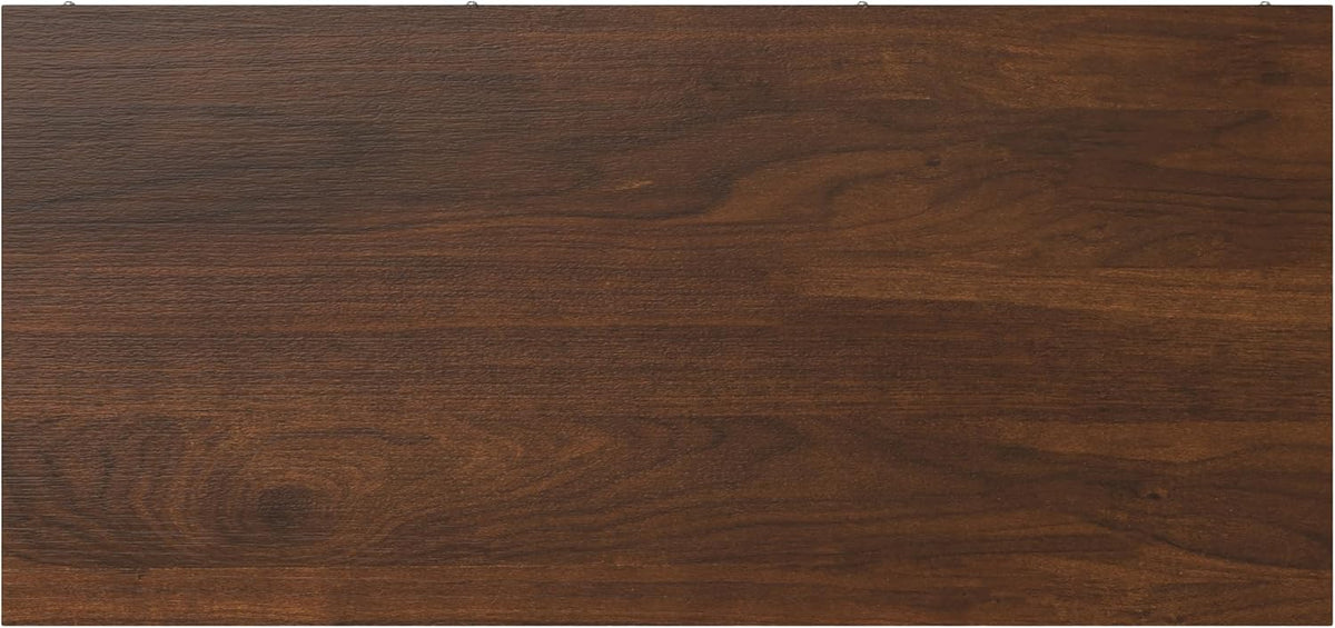 SIMPLIHOME Banting 66" Tall Walnut Veneer 4-Shelf Bookcase
