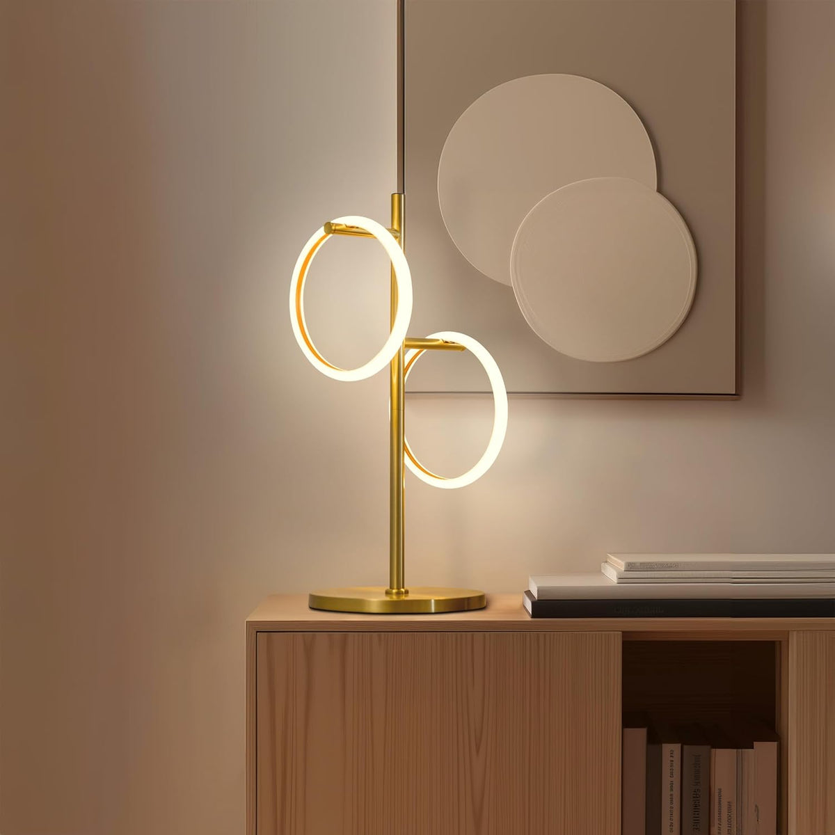 Brightech Saturn Table Lamp, Great Living Room Decor, Desk Tree Lamp for Offi...