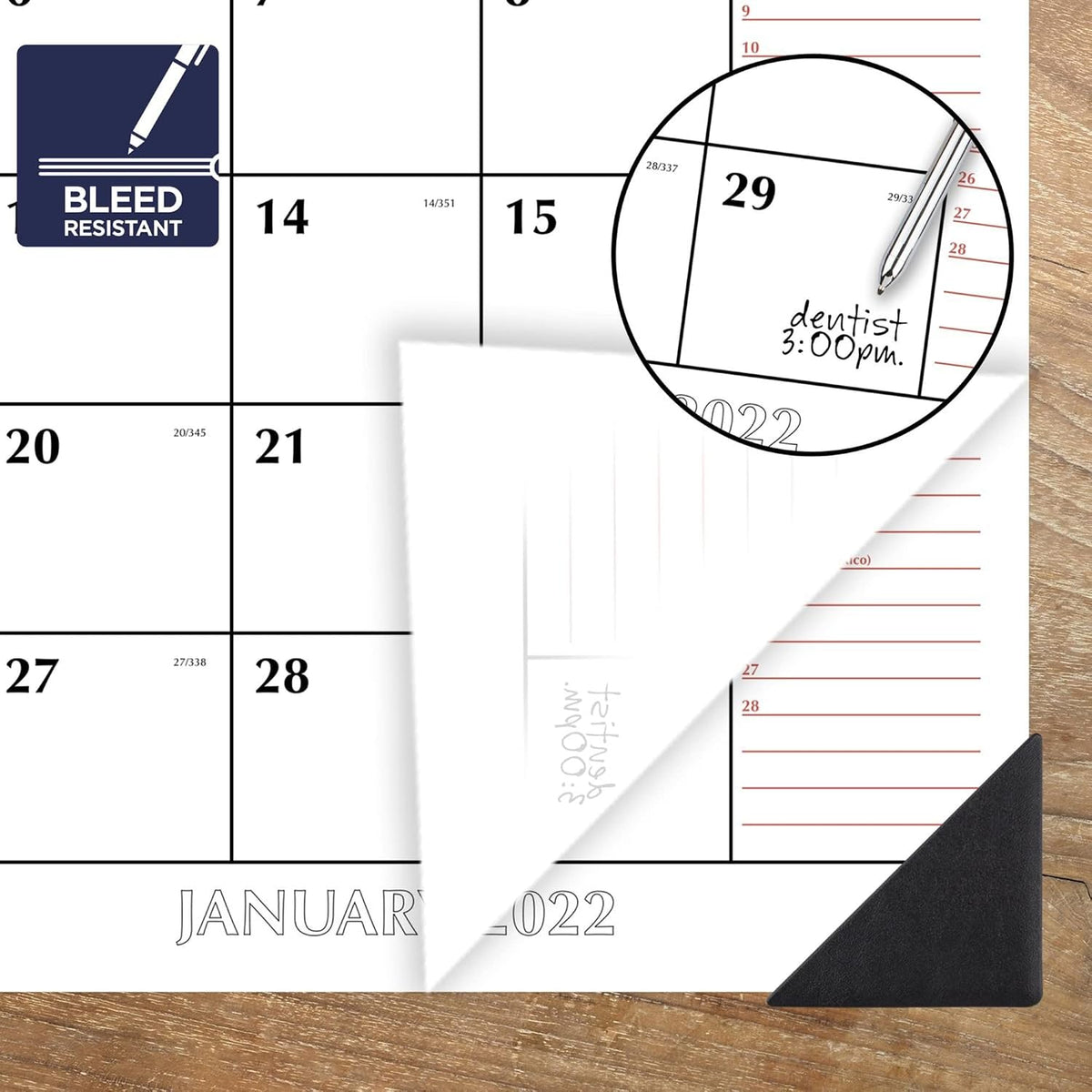 2022 Desk Calendar by AT-A-GLANCE, Monthly Desk Pad, 21-3/4" x 17",...