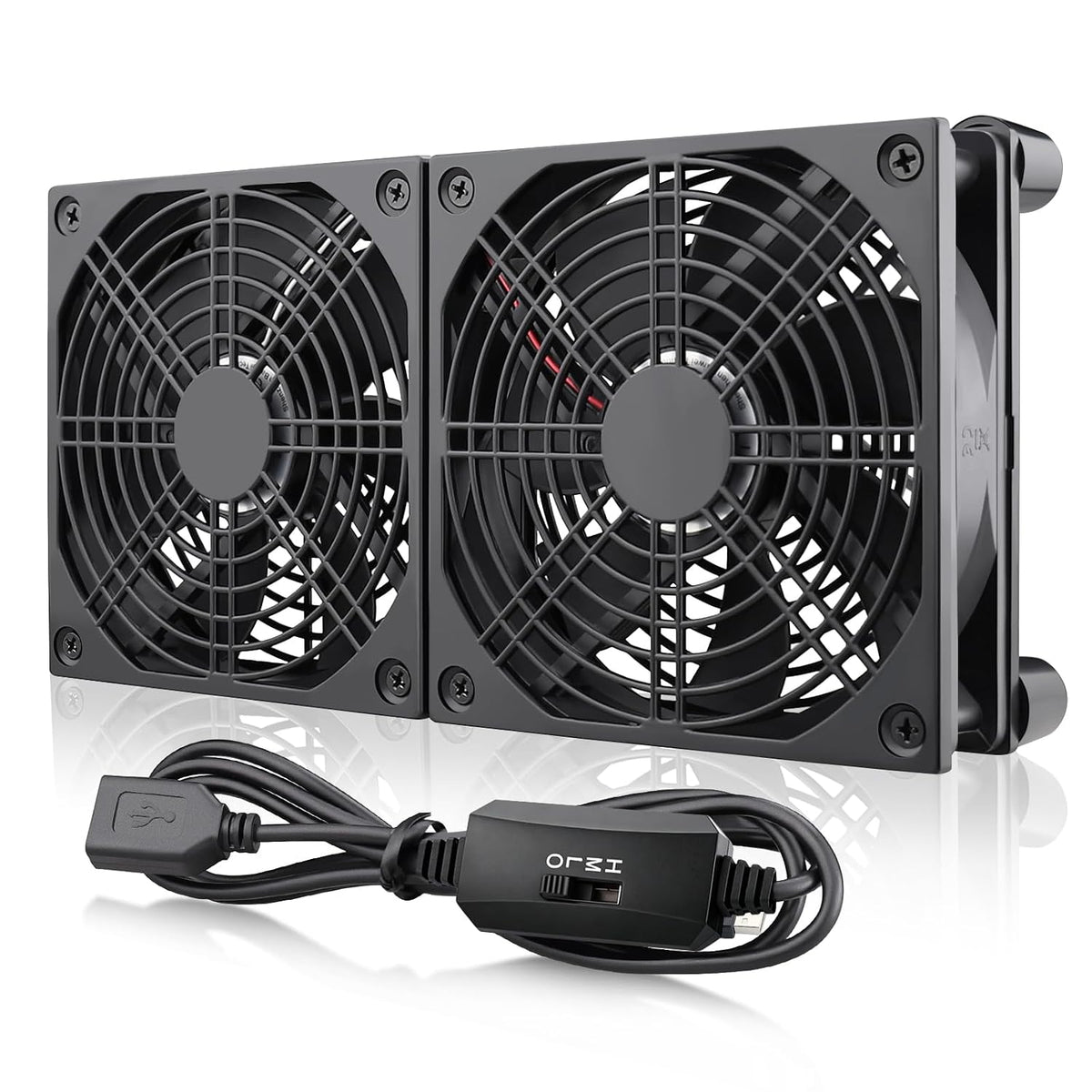 Wathai 240mm Router Cooling Fan for Computer Cooler Small Box 5V USB